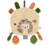 Bieco Doudou en Forme de hérisson - Doudou pour bébé avec Effet froissé Doudou pour bébé garçon et Fille Jouet de préhension pour bébé Doudou avec Jouet à saisir Doudou Bebe Naissance