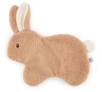 Bieco Doudou Lapin Fine en bou oudou plat | doudou bebe fille doudou bebe garçon doudou mouchoir doudou lapin rose peluche