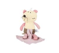 Bieco Doudou souris avec doudou | 30 cm | Doudou souris crochetée | Doudou souris douce pour bébé | Doudou souris bébé | Doudou crochetée pour bébé | Doudou bébé