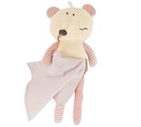 BIECO Doudou Souris en Crochet | 30 cm | Doudou pour Bébé Naissance Beige