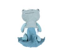 BIECO Peluche Grenouille avec Doudou | 30 cm | Peluche Grenouille | Doudou Bebe garçon Doudou bébé Fille & garçon | Peluche bébé Grenouille en Peluche pour bébé | Doudou pour bébé