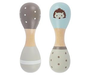 Bieco Hochet Hérisson | Jeux pour Bébés 0-9 Mois | Hochet