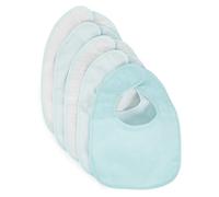 BIECO Lätzchen, Turquoise, 5 Stück (1er Pack)