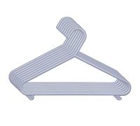 Bieco Lot de 8 Cintres en Plastique pour Vêtements d'Enfants - Cintres en Plastique pour vêtements d'enfants - Longueur : 30 cm - Violet