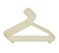 Bieco Lot de 8 cintres en Plastique pour vêtements d'enfants - Cintres en Plastique pour vêtements d'enfants - Cintres en Plastique pour vêtements et Enfants - Longueur : 30 cm - Vanille