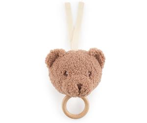 Bieco Musical Toy Bear Mika jouet contrasté à suspendre avec mélodie 1 pcs