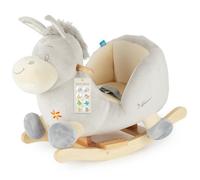 Bieco Peluche Animal à Bascule Âne Fips | Cheval à Bascule Animal a Bascule Bebe Animaux a Bascule Enfant Cheval Bascule Bois