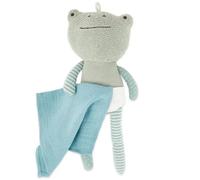 Bieco Peluche grenouille avec doudou 30 cm Peluche grenouille Doudou bébé fille & garçon Peluche bébé grenouille en peluche