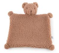 BIECO Peluche ours Mika | Dès la naissance | Peluche ours en peluche bébé en bouclé | Cadeau naissance ours endormi | Peluche bébé