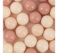 Bieco Dreamy Flowers Lot de 100 balles colorées pour piscine à balles pour enfant Piscine à balles pour bébé Piscine à balles Balles Piscine à balles Balles pour bébé Jouet d'extérieur