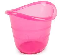 Bieco Seau de Bain Rose | Baignoire Bebe | Benoire pour Bébé Baignoire Enfant pour Douche Baignoire Bébé Baignoir Bebe Baignoires et Sièges de Bain Bébé le Bain de Bébé Siege Bain Bebe Siege de Bain