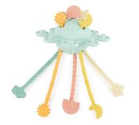 Bieco Silicone Activity Planet Eucalyptus | Montessori Jouet 1 an | Jouet motrice et sensorielle pour bébé