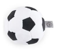BIECO Ballon de Foot Souple avec hochet | Ø 10 cm | Balle en Tissu bébé avec hochet | Balle en Peluche Douce | Petit Ballon de préhension | pour bébé