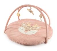 Bieco Tapis d’éveil avec arche d’activités Reh Ella | Couverture bébé Reh Ella | Tapis de jeu bébé avec arche | Tapis d’activités au sol pour bébé | Baby gym avec tapis de jeu