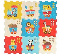 BIECO- Tapis Puzzle, 19003763, Multicolore