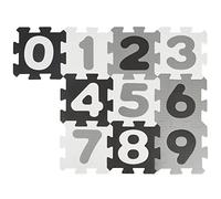 Bieco Tapis puzzle 26 pièces | Puzzle XXL pour enfants | Tapis de jeu bébé | Tapis d'éveil | Tapis de gymnastique | Tapis d'apprentissage des lettres | Tapis de jeu pour garçon