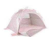 Bieco Tente de plage pop-up XXL - Tente de plage Quick-Up - Montage rapide avec protection UV 80+ - Protection solaire et pour bébé, enfants et famille - Tente automatique 3 à 4 personnes - Dreamy