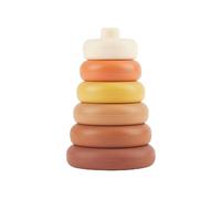 bieco Tour à empiler enfant silicone Chocolate Bliss