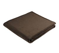 biederlack 693631 Couverture, matériau synthétique, Marron, Simple, 49 x 37 x 1 cm
