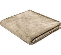 Biederlack Arctic Shine Couvre-lit, synthétique, Sable, Simple