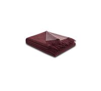 BIEDERLACK Kaschmirplaid 130x170cm Bordeaux Parfait rouge foncé