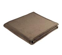 Biederlack Orion Jeté, mélange de Coton, Noisette, Single