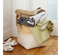 biederlack Plaid Duo Co. Melange - Ocker-Beige - 150 x 200 cm