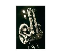 biegzc Jogi Page, Led Zeppelin, affiche sur toile pour décoration de chambre à coucher, bureau, chambre, cadeau, 30 x 45 cm