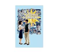 biegzc Poster du film « 500 Days of Summer Her » sur toile pour décoration de chambre à coucher, bureau, chambre, cadeau 30 x 45 cm
