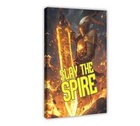 biegzc Poster sur toile Slay The Spire Game - Décoration pour chambre à coucher, bureau, chambre - Cadeau - 20 x 30 cm