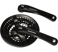 Shimano Tourney Ty501 6-8s Crankset Noir 175 mm / 42/34/24t Black