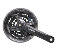 Shimano Set de Pédalier Acera FC-M361 Carré avec Garde-Chaîne noir 175.0 mm 22-32-42