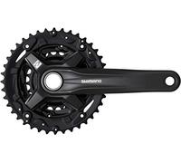 Shimano Altus Mt210 Chain Guard Crankset Noir 170 mm / 40/30/22t Black