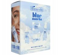 Bielenda Blue Matcha Coffret Cadeau Mousse Visage Crème Tonique Gouttes