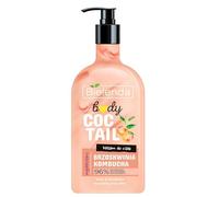 Bielenda Body Coctail Lotion lissante pour le corps Pêche + Kombucha 95% d'ingrédients naturels 400 ml