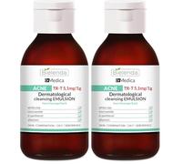 Bielenda Dr Medica Acne - Emulsion Nettoyante Dermatologique Visage, Décolleté et Dos - 250 ml (Lot de 2)