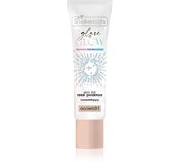 Bielenda GLAZE & GLOW fond de teint léger illuminateur teinte 01 30 g