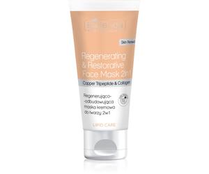 Bielenda Professional Lipid Care Regenerating & Restorative Face Mask 2in1 masque régénérant visage au collagène 150 ml