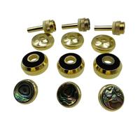 Bielle de raccordement supérieure et inférieure pour réparation de cornet, boutons de soutien, accessoire d'instrument de musique, facile à installer, valves de réparation de tiges de cornet