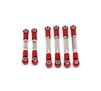 Bielle RC Compatible avec Arrma pour Senton pour Vorteks pour Big pour Rock Pièces De Mise À Niveau pour Voiture Télécommandée 1/10 Ensemble De Biellettes De Direction Métalliques