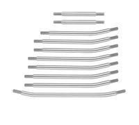 Bielle RC Compatible Avec Element Pour Enduro Pièces Mise À Niveau De Voiture RC 1/10, 10 Pièces/ensemble, Kit De Liaison De Biellette Suspension Supérieure Et Inférieure En Acier