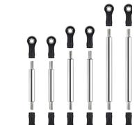 Bielle RC Compatible avec Trx4m Voiture RC 1/18 Accessoires De Pièces Pièces De Rechange Ensemble De Biellettes De Direction en Alliage D'aluminium