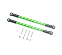 Bielle RC pour LOSI 1/10 pour Baja pour Rey Alliage D'aluminium Biellette Direction Supérieure Arrière Réglable Accessoires Pièces Détachées pour Voitures RC(Green)