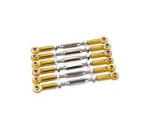 Bielle RC pour Redcat pour Traxxas 1/10 EPX pour HSP pour ZD pour Racing pour HPI Tendeur Biellette Direction Pièces pour Monster Truck Et pour Buggy(Yellow)