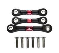 Bielle RC pour Tamiya pour TT-02 TT-02T Pièces De Rechange pour Voiture Télécommandée 1/10, 3, Biellettes Direction Et Servo-tiges(Orange)