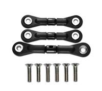 Bielle RC pour Tamiya pour TT-02 TT-02T Pièces De Rechange pour Voiture Télécommandée 1/10, 3, Biellettes Direction Et Servo-tiges(Black)