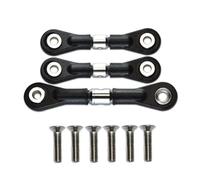 Bielle RC pour Tamiya pour TT-02 TT-02T Pièces De Rechange pour Voiture Télécommandée 1/10, 3, Biellettes Direction Et Servo-tiges(Silver)