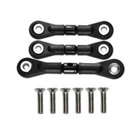 Bielle RC pour Tamiya pour TT-02 TT-02T Pièces De Rechange pour Voiture Télécommandée 1/10, 3, Biellettes Direction Et Servo-tiges(Black)