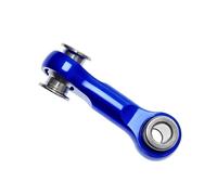 Bielle RC pour Traxxas pour Mini pour Maxx pour XRT pour Slash pour Rallye Aluminium 7075 Biellette Direction Pièce Mise À Niveau pour Voiture Télécommandée(Blue)