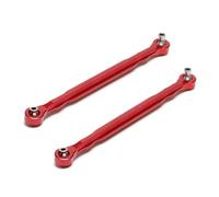 Bielle RC Pour Traxxas Pour X-Maxx 77076-4 77086-4 1/5 Alliage D'aluminium CNC 7748 Biellettes Direction Pincement Servo Avant Gauche/Droite Pièces Détachées Voitures RC(Red)